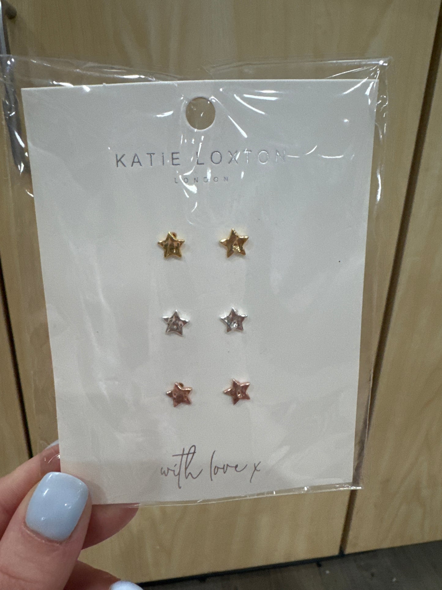 FLORENCE HAMMERED EARRINGS - STAR