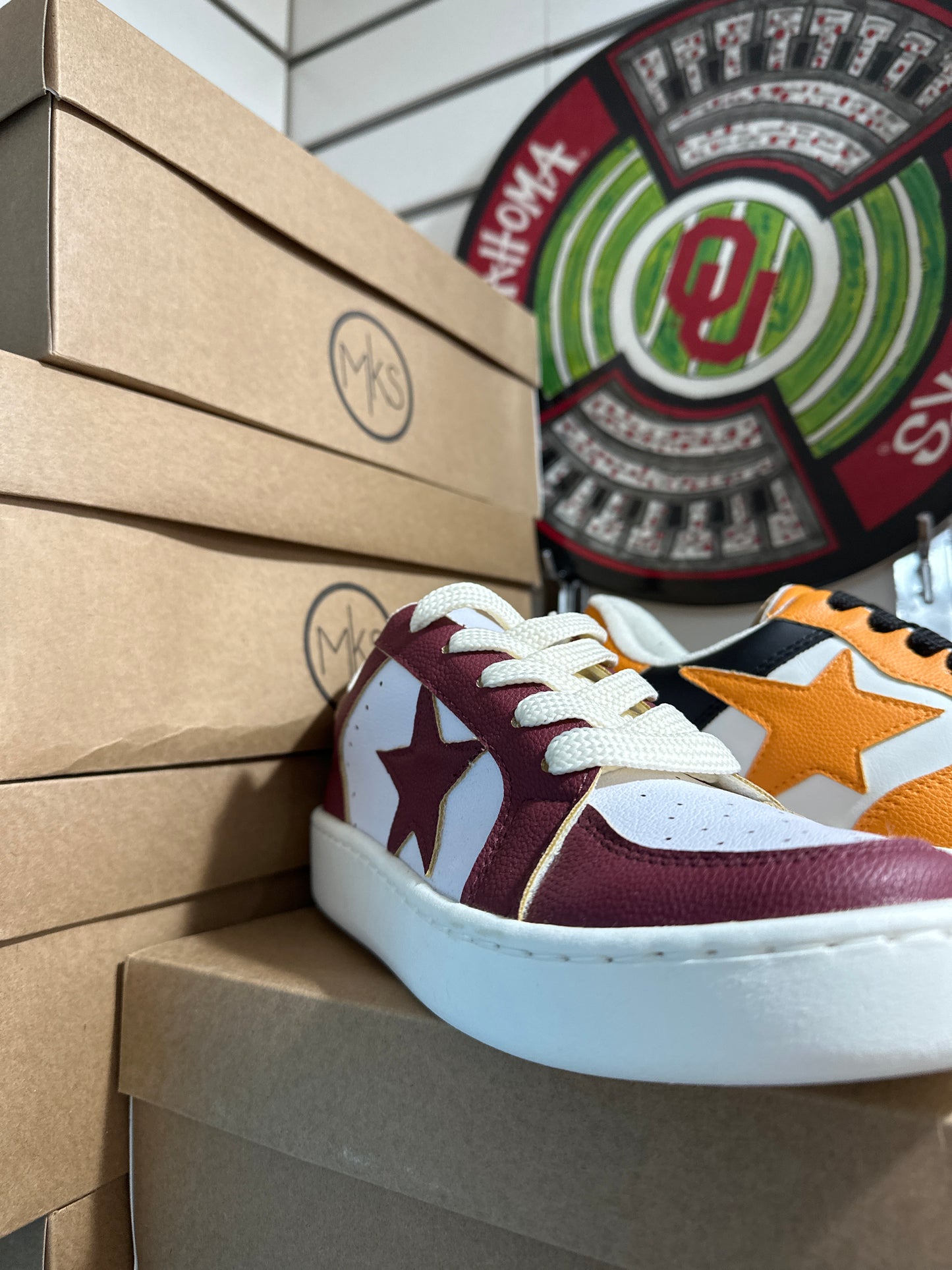 MEL 65 SNEAKERS - BURGUNDY