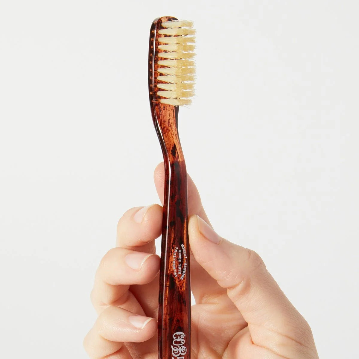 NATURAL BRISTLE TOOTHBRUSH - TORTOISE (SOFT)