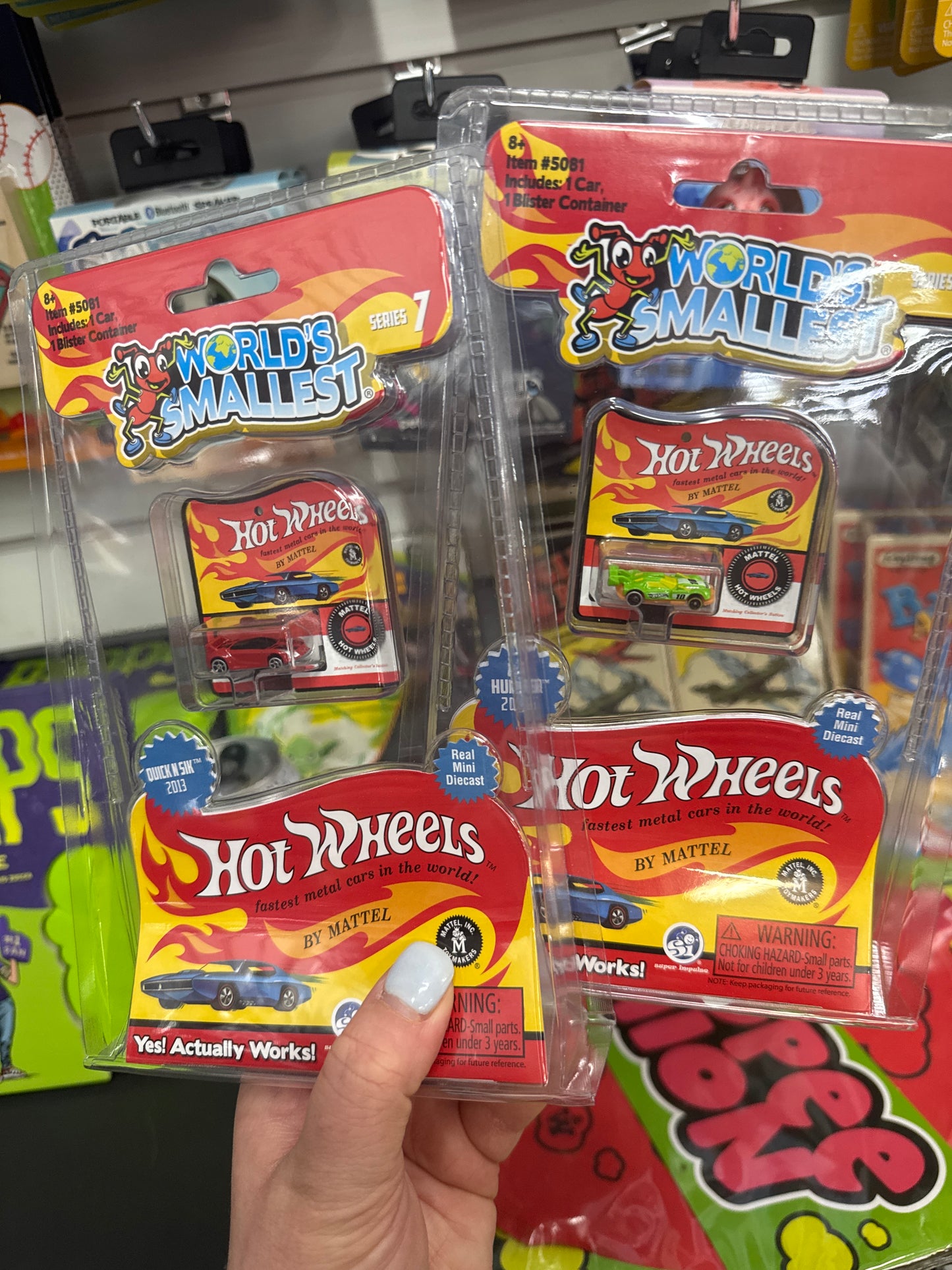 WORLDS SMALLEST - HOT WHEELS SERIES 7