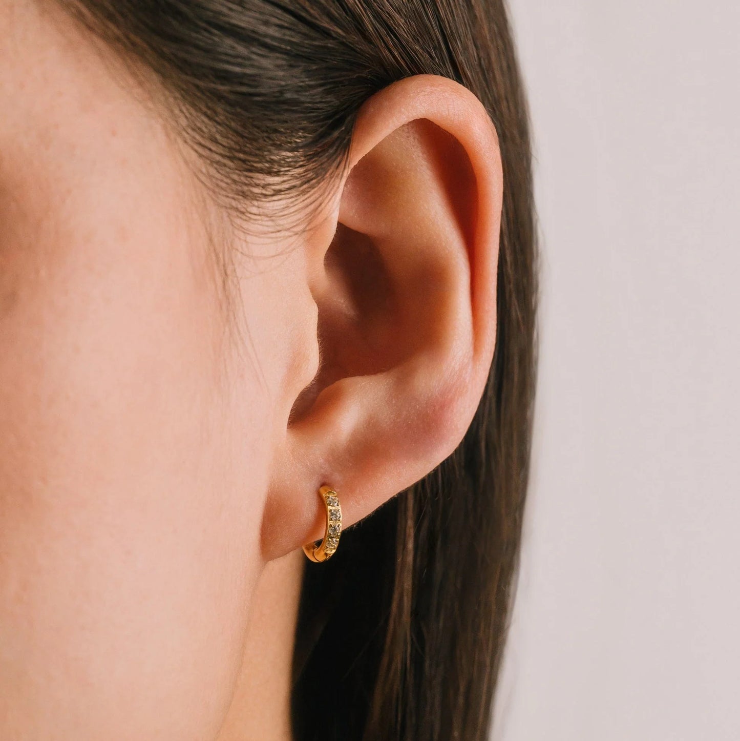 EVIE 15MM HOOPS - GOLD
