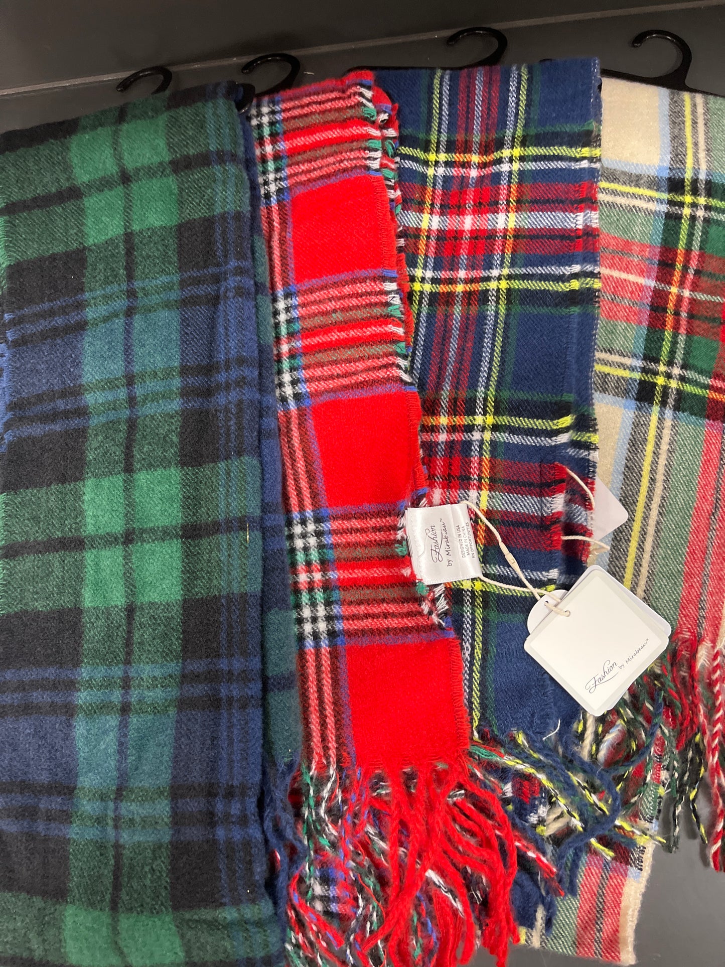 EVERGREEN PLAID SCARF - ASSORTMENT