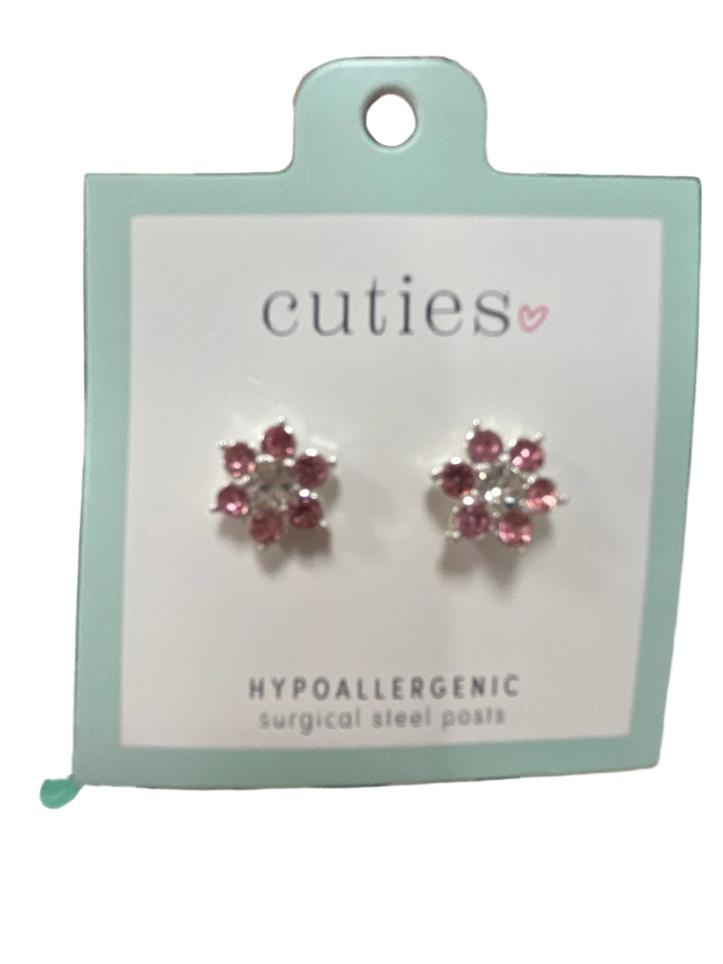 CRYSTAL FLOWERS EARRINGS