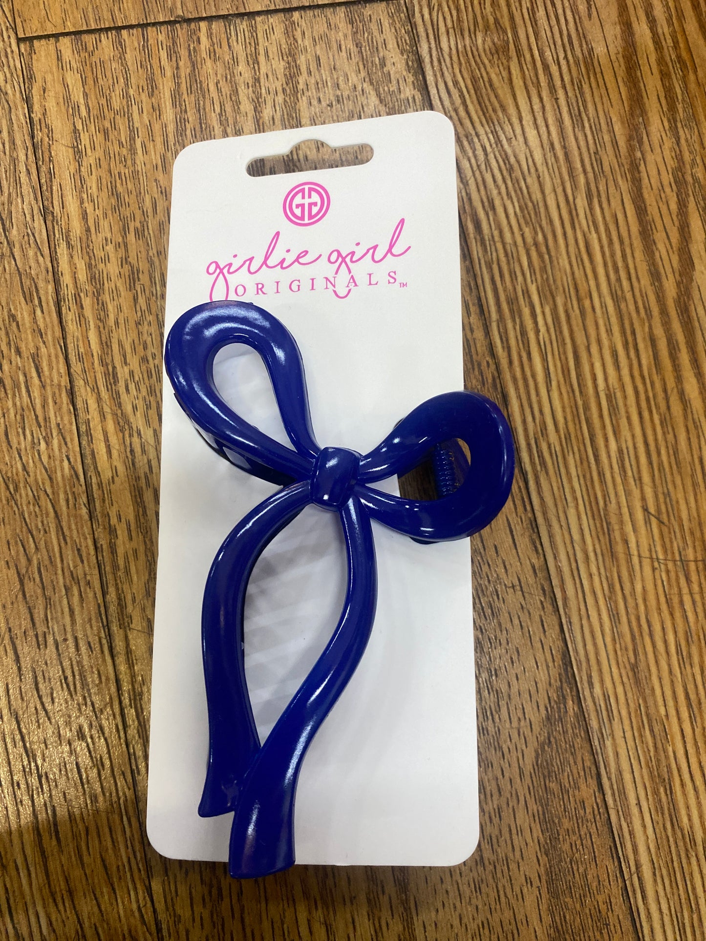 BOW CLAW CLIP - BLUE - Pharm Favorites by Economy Pharmacy