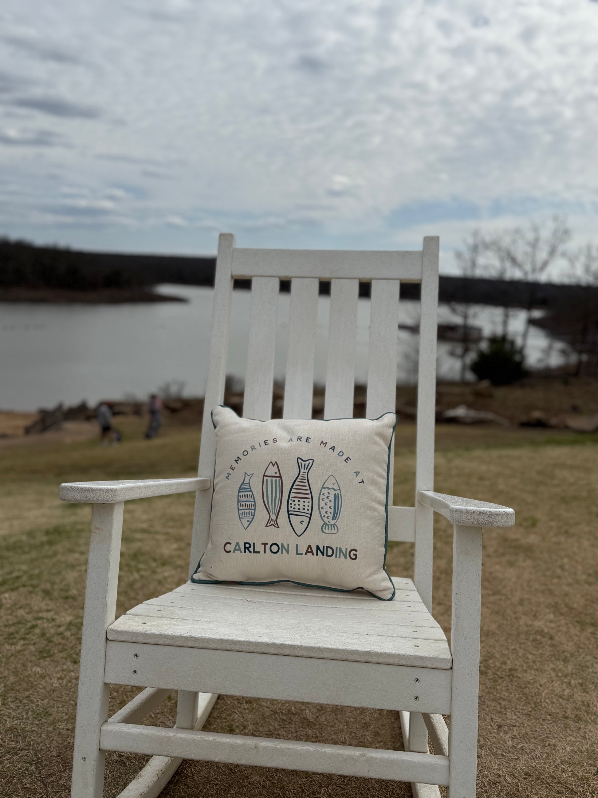 Memories are made at Carlton Landing Pillow - Pharm Favorites by Economy Pharmacy