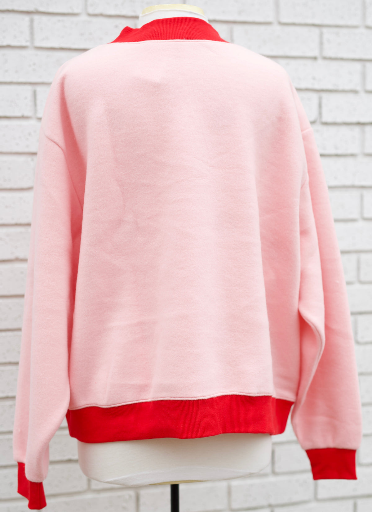 FALALA 2-SIDED MOCK SWEATSHIRT