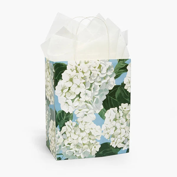 HYDRANGEA BLOSSOMS PAPER GIFT BAG