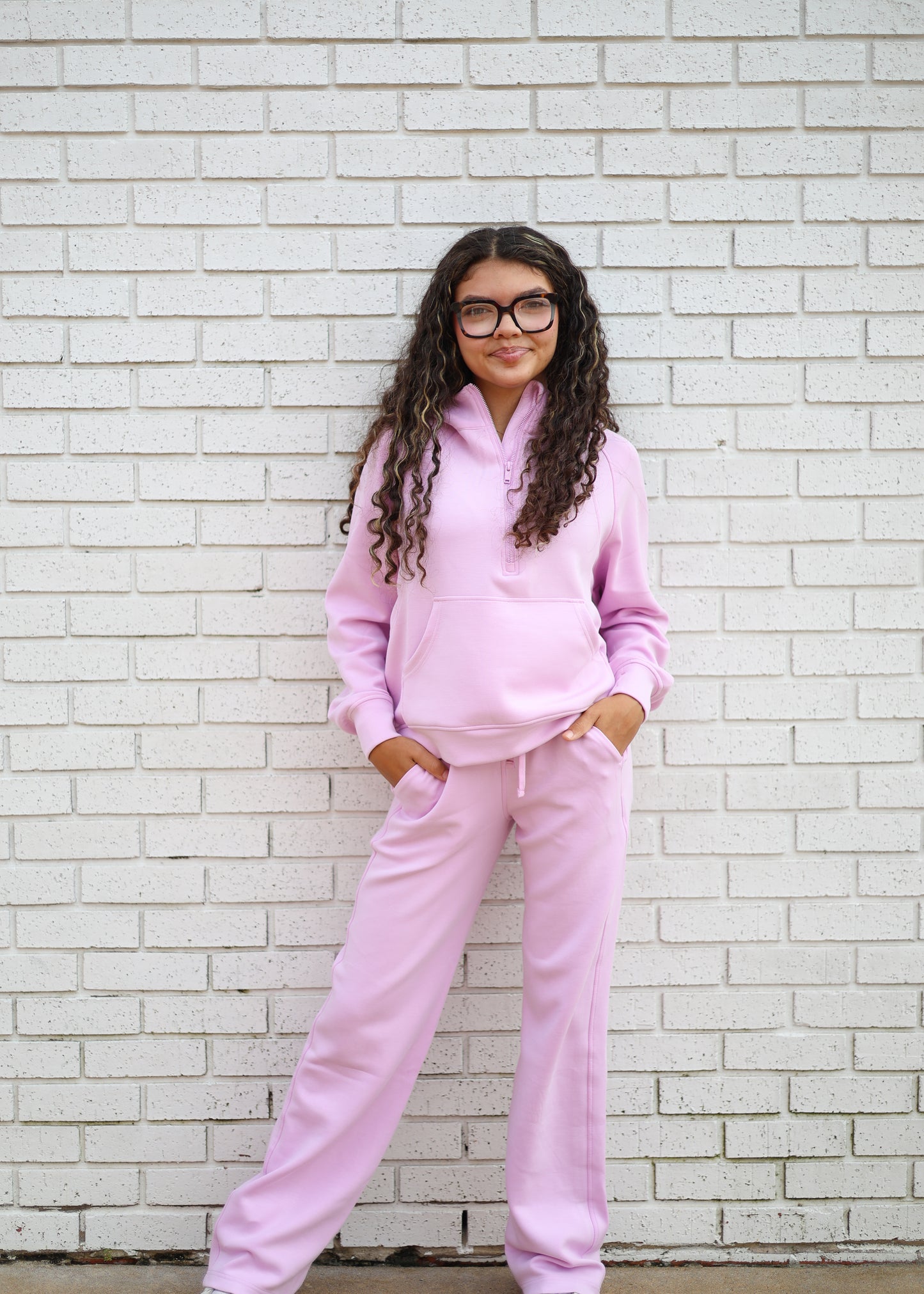 SCUBA STRAIGHT PANTS - BLOSSOM