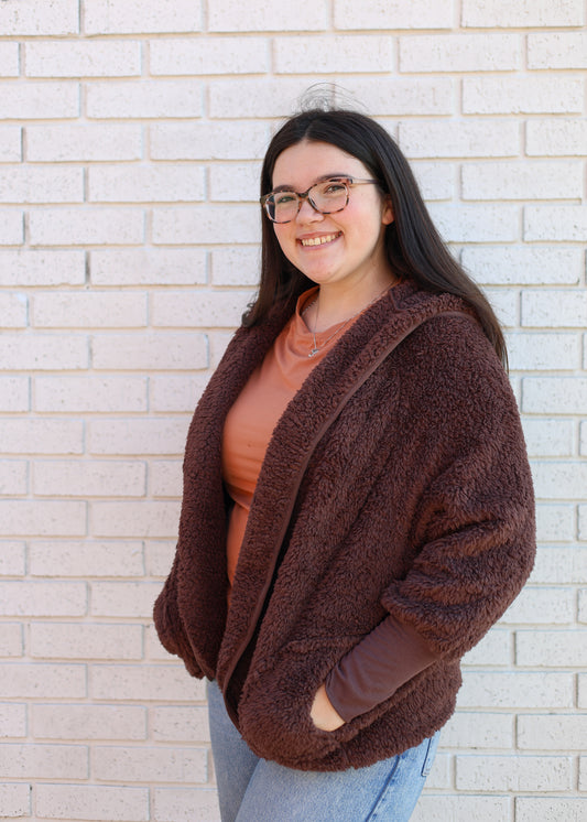 HELLO MELLO COMFORT ZONE PACKABLE CARDIGAN