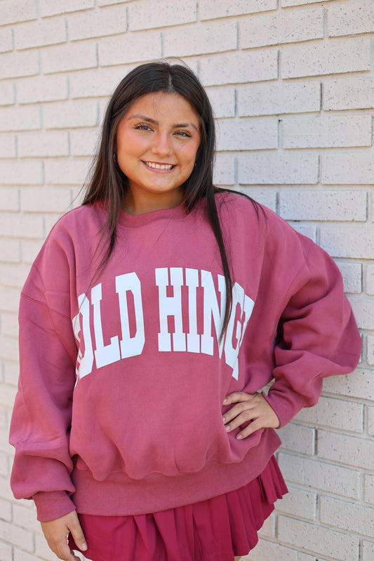 Pale Mulberry GH Wide Arm Sweatshirt