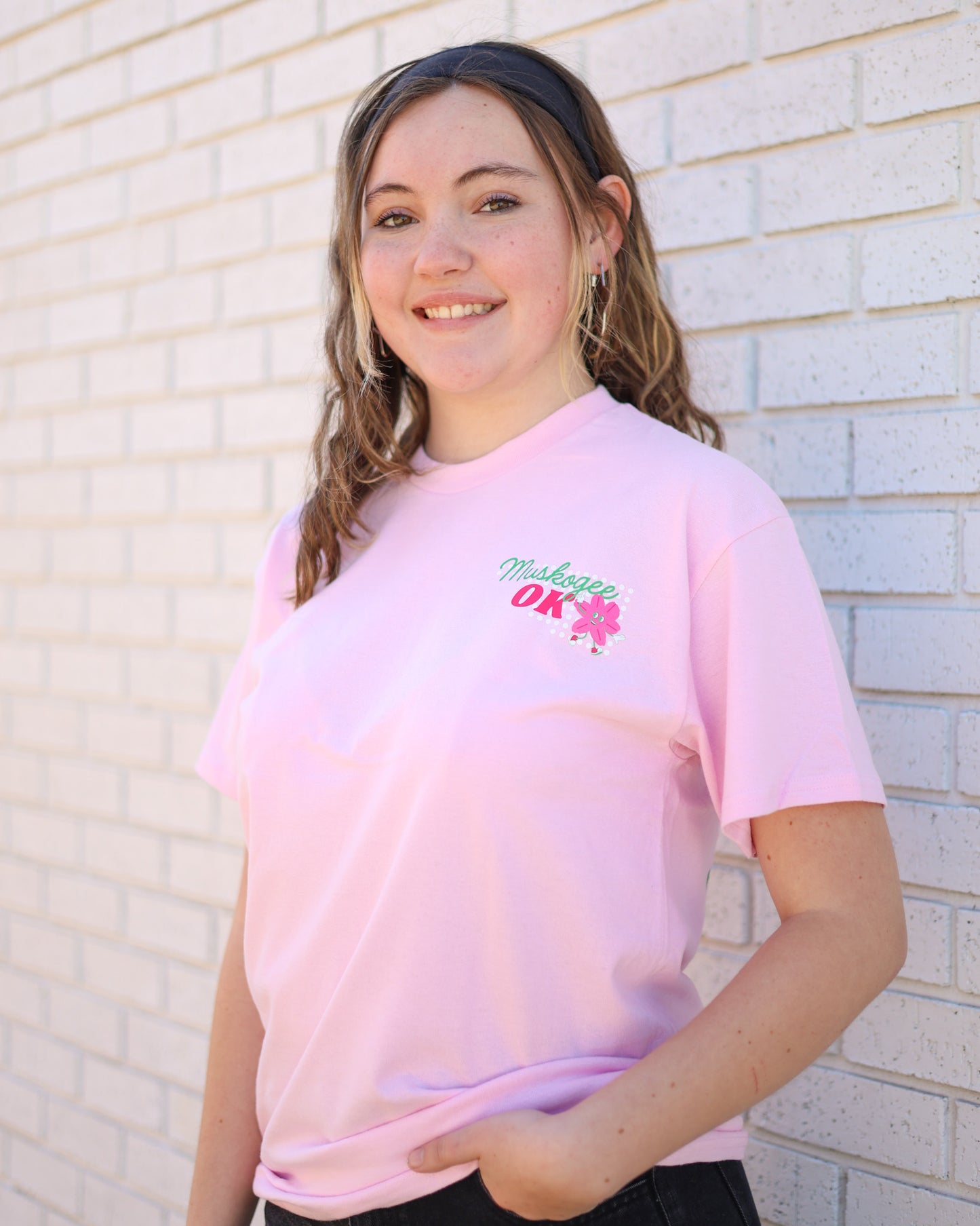 AZALEA FESTIVAL TEE - LIGHT PINK