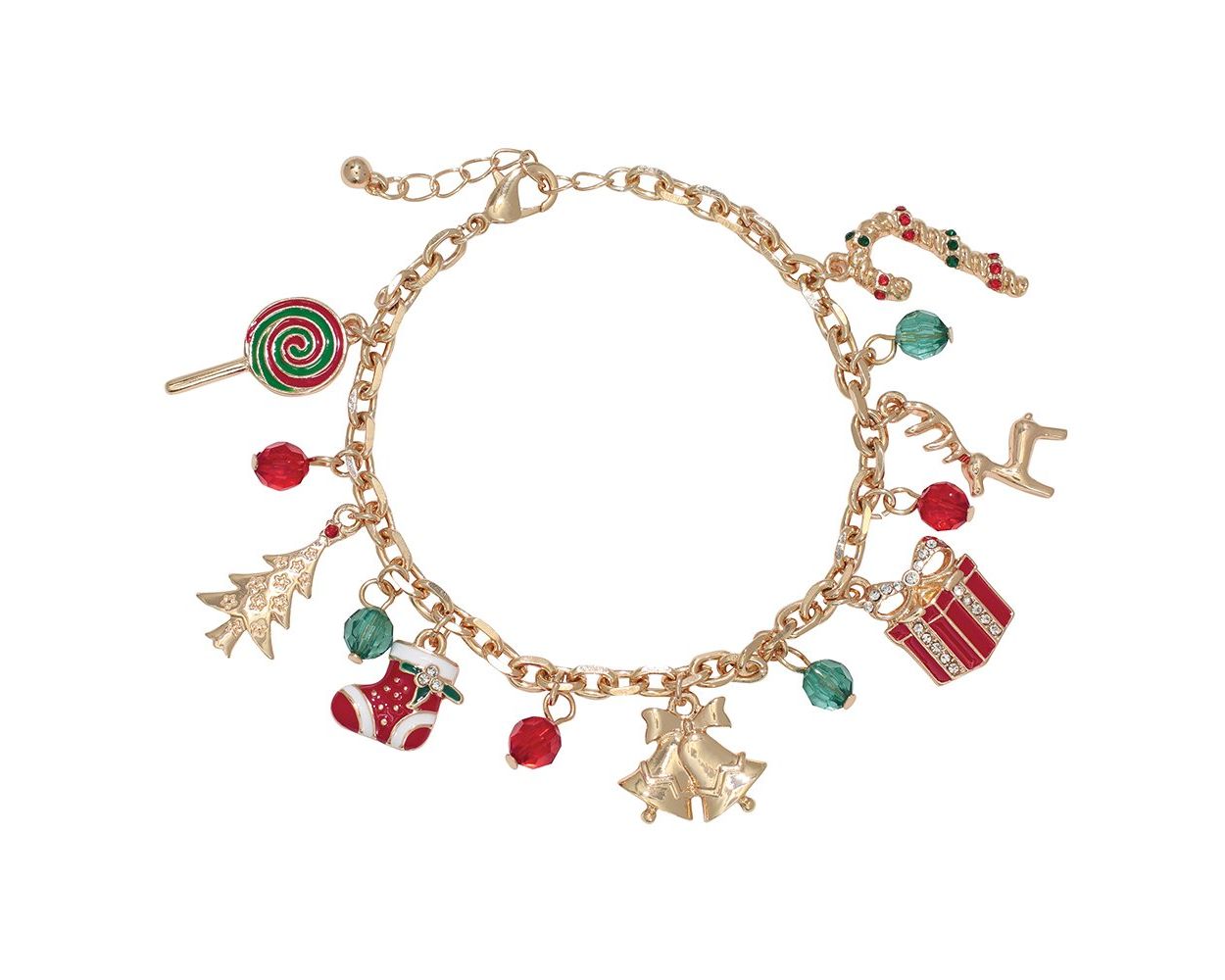 Christmas Charm Bracelet