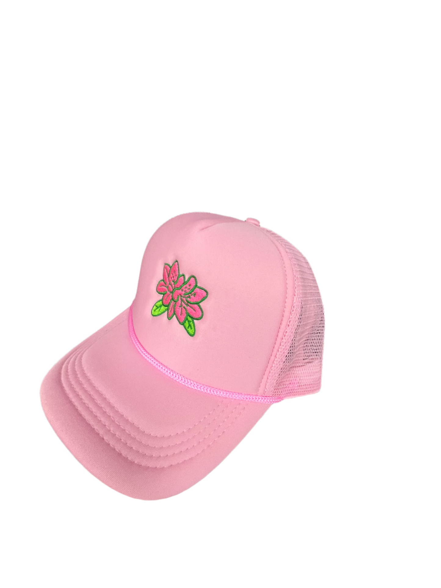 PINK AZALEA TRUCKER HAT