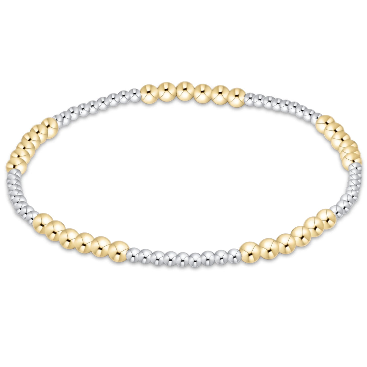 BLISSFUL MIXED METAL 3MM BRACELET