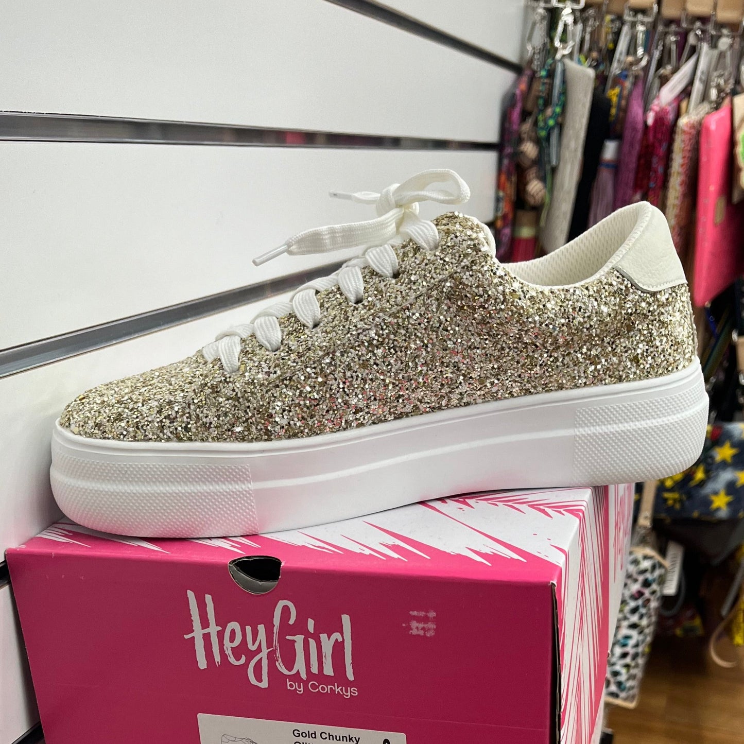 GLARING GOLD SNEAKER - Pharm Favorites by Economy Pharmacy