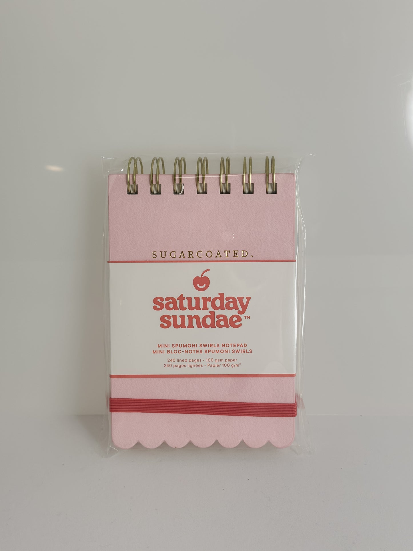 BUBBLE GUM MINI SPUMONI SWIRLS NOTEPAD