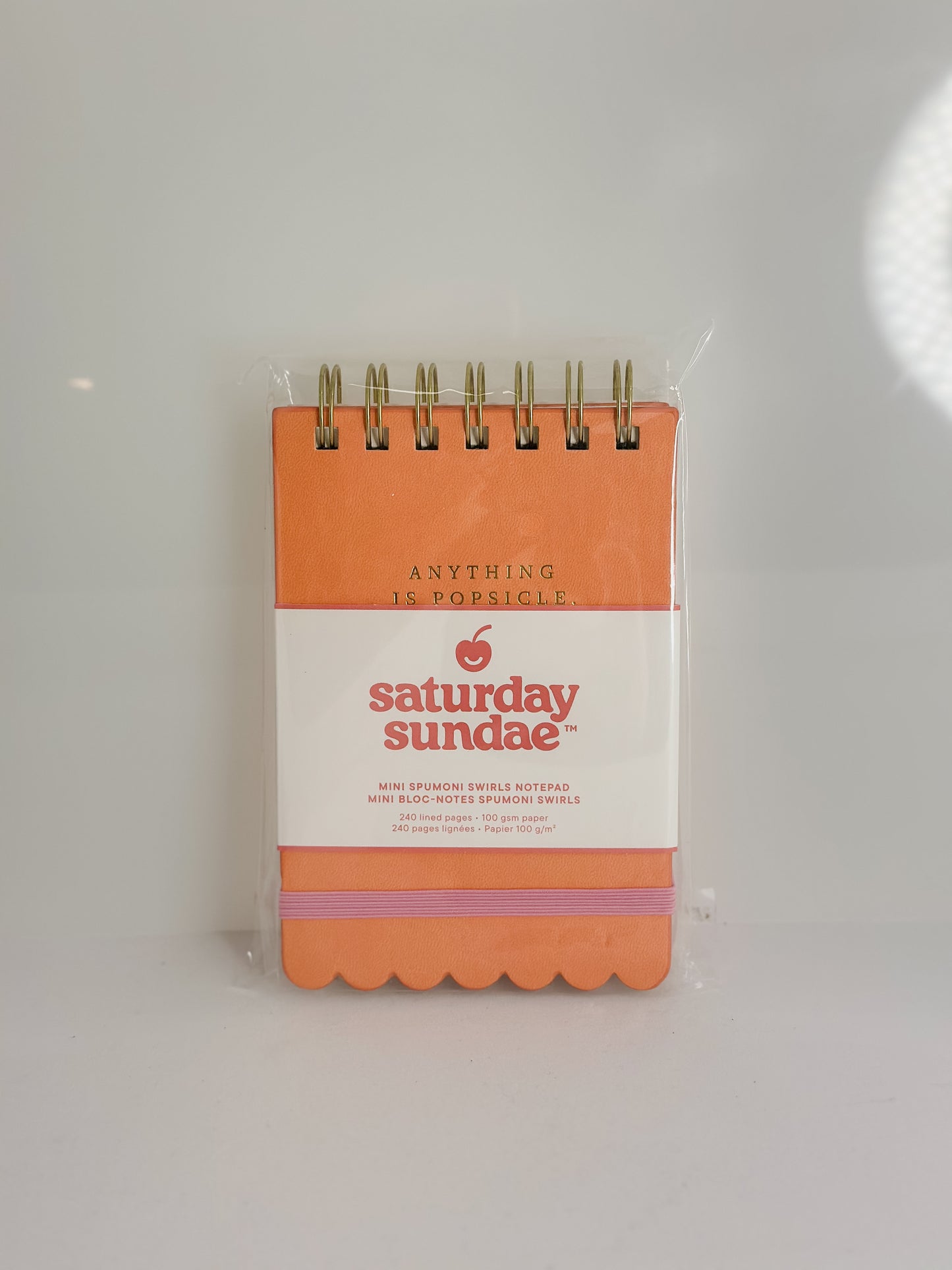 TUTTI FRUTTI MINI SPUMONI SWIRLS NOTEPAD