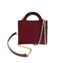 FAN-FOLD LEATHER CROSSBODY WALLET