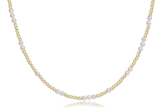 Choker Hope Unwritten - 3mm Pearl