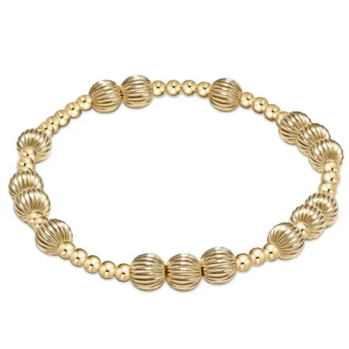 Hope Unwritten Dignity 6mm Bead Bracelet - Gold - Pharm Favorites by Economy Pharmacy