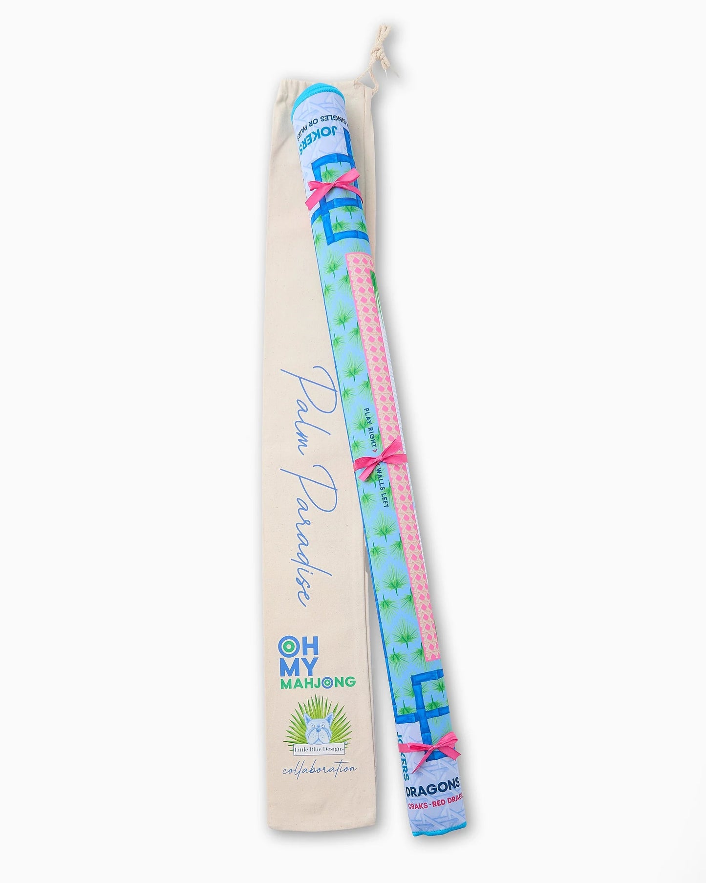 OH MY MAHJONG PALM PARADISE MAT