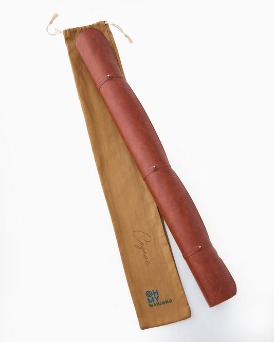 OH MY MAHJONG COGNAC MAT