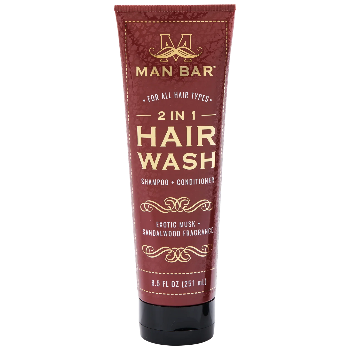 MAN BAR 2-IN-1 HAIR WASH SHAMPOO & CONDITIONER