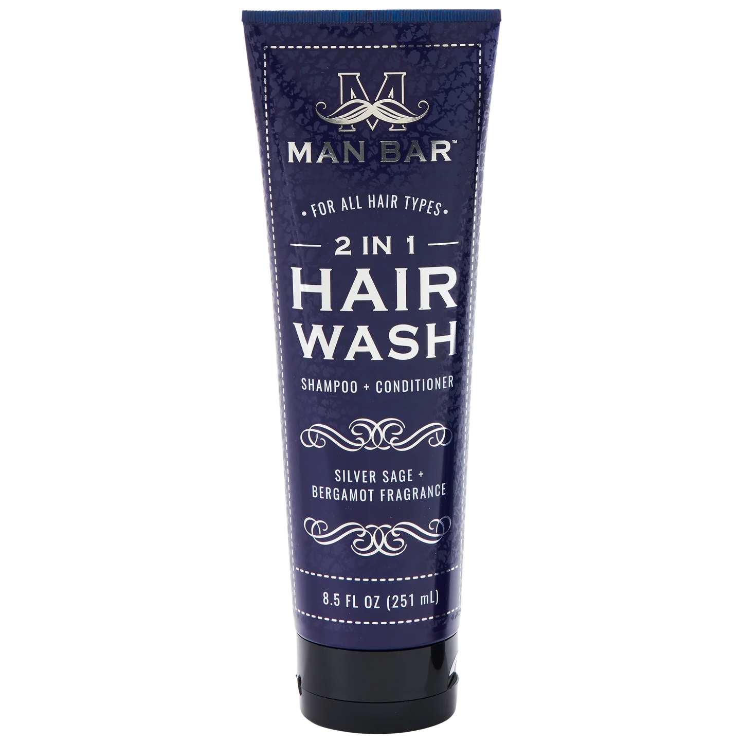 MAN BAR 2-IN-1 HAIR WASH SHAMPOO & CONDITIONER