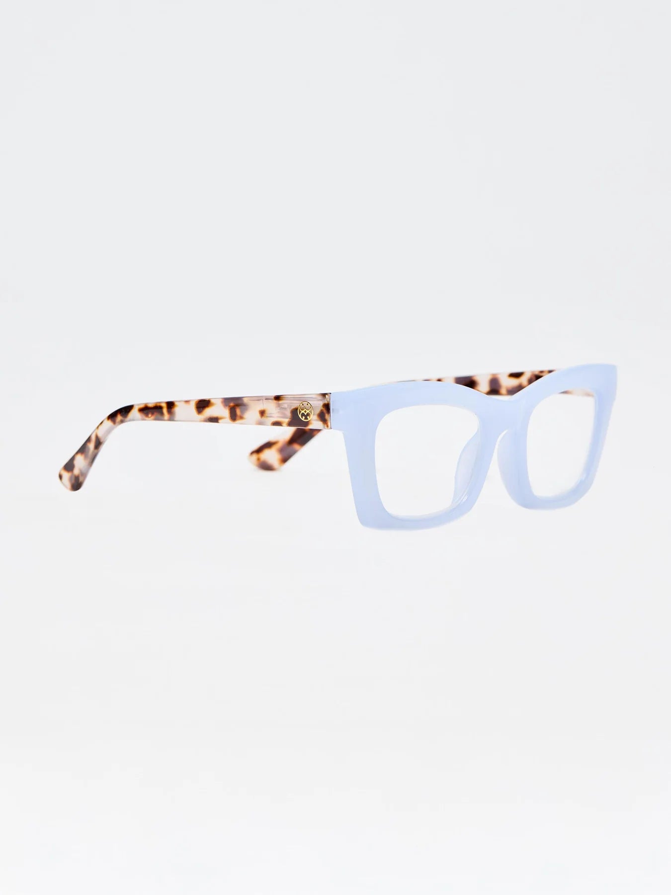 READING GLASSES - JENN - BLUE TORTOISE - Pharm Favorites by Economy Pharmacy