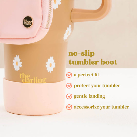 TUMBLER SILICONE BOOT - PINK - Pharm Favorites by Economy Pharmacy