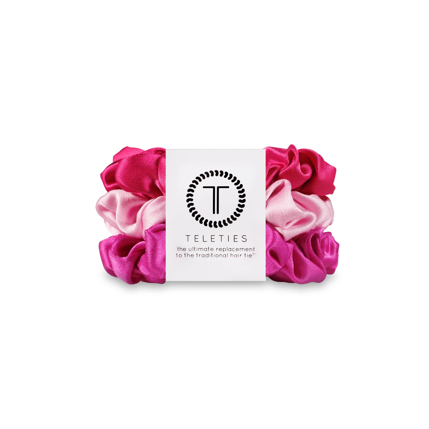 Rose All Day Small Silk Scrunchies