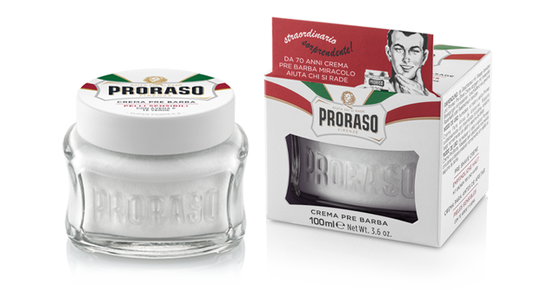 PRORASO PRE-SHAVE CREAM - SENSITIVE SKIN