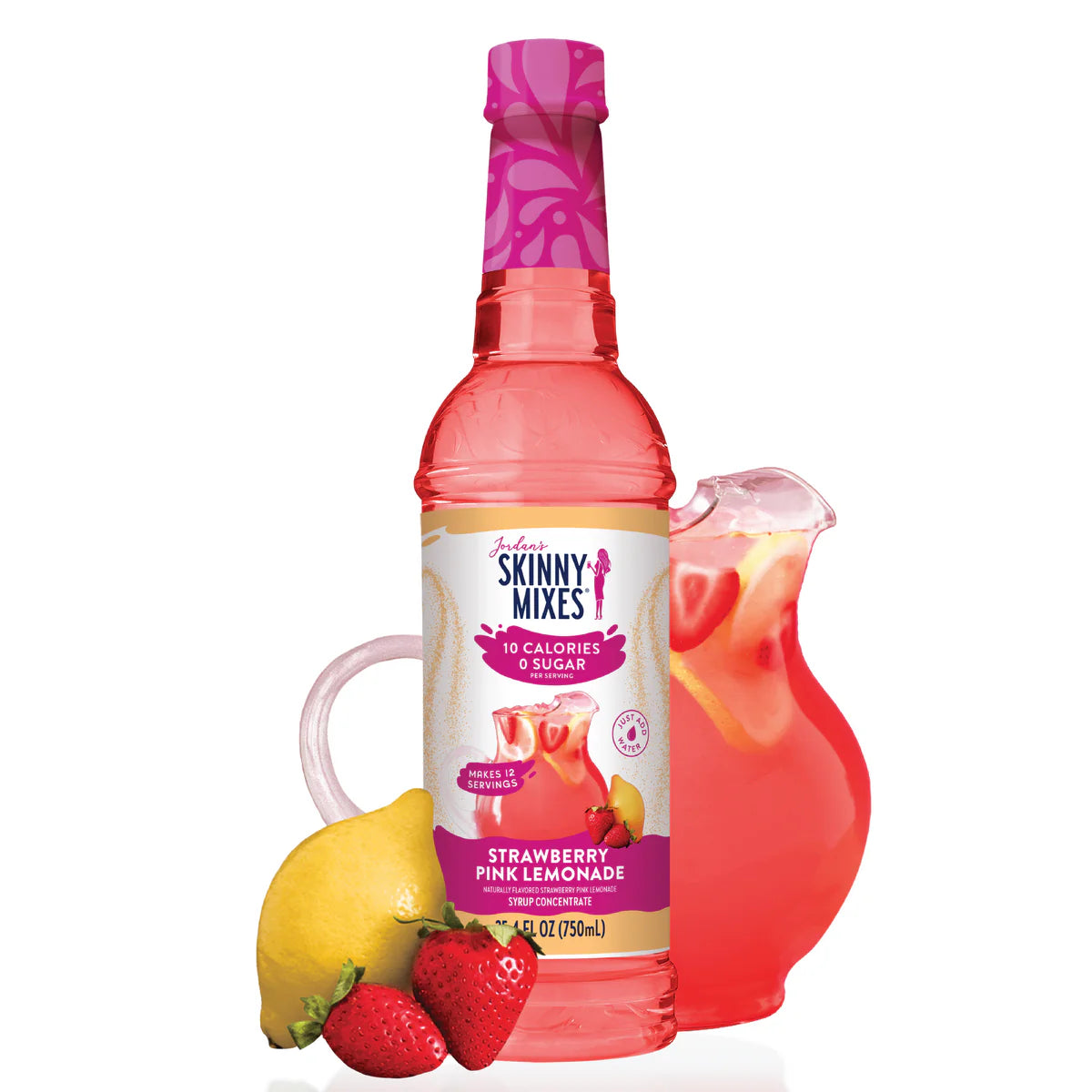 SYRUP - SF - STRAWBERRY PINK LEMONADE CONCENTRATE