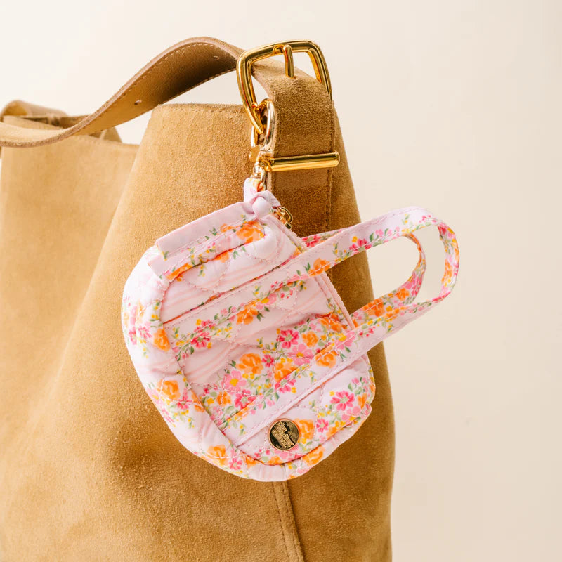 QUILTED ITTY BITTY DUFFLE BAG