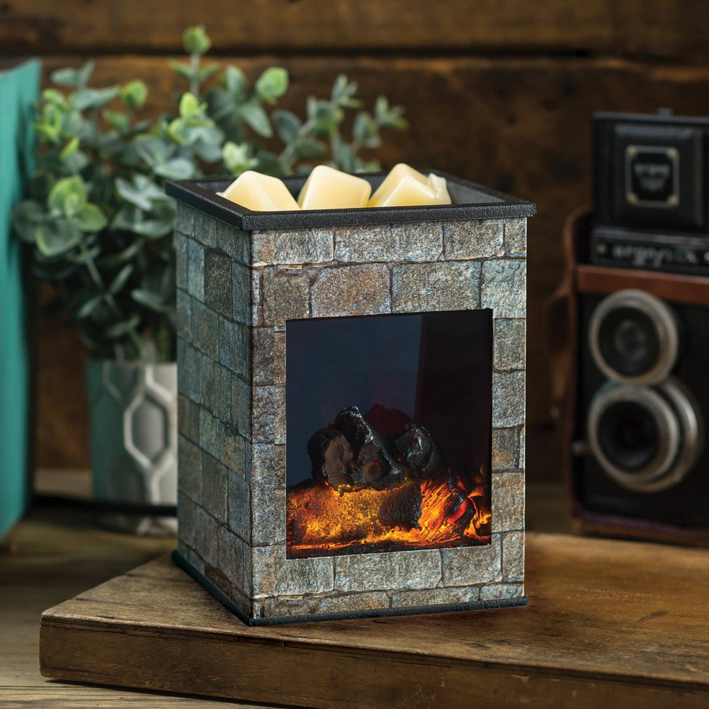Illumination Fragrance Warmer- Hearthstone and Fireplace