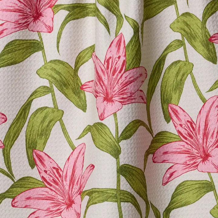 GEOMETRY TEA TOWEL - FLORALS