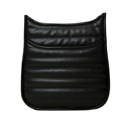 Sarah Quilted Faux Leather Messenger
