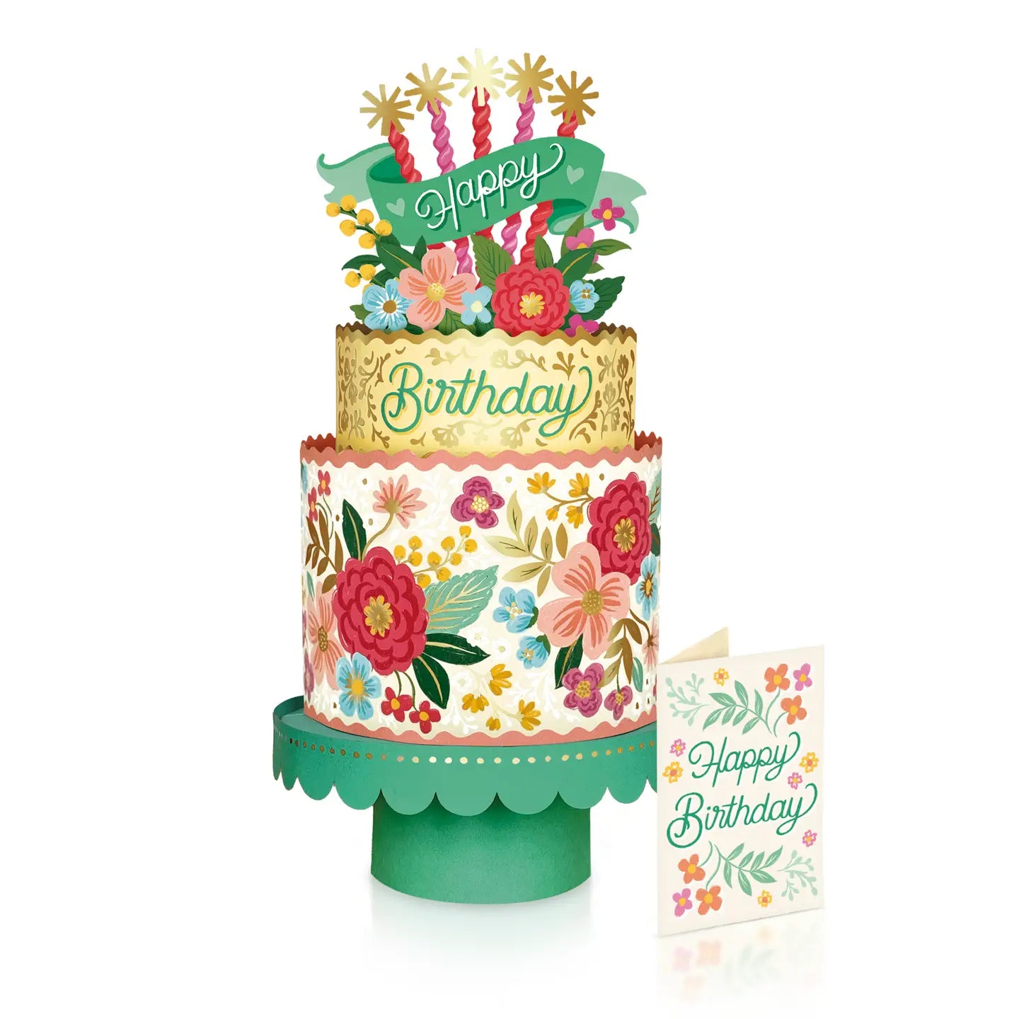 BLOOMING BIRTHDAY CAKE