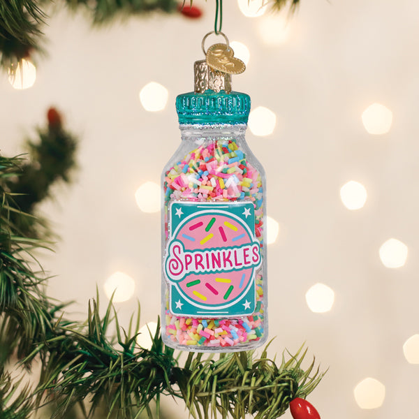 OWC ORNAMENT - JAR OF SPRINKLES