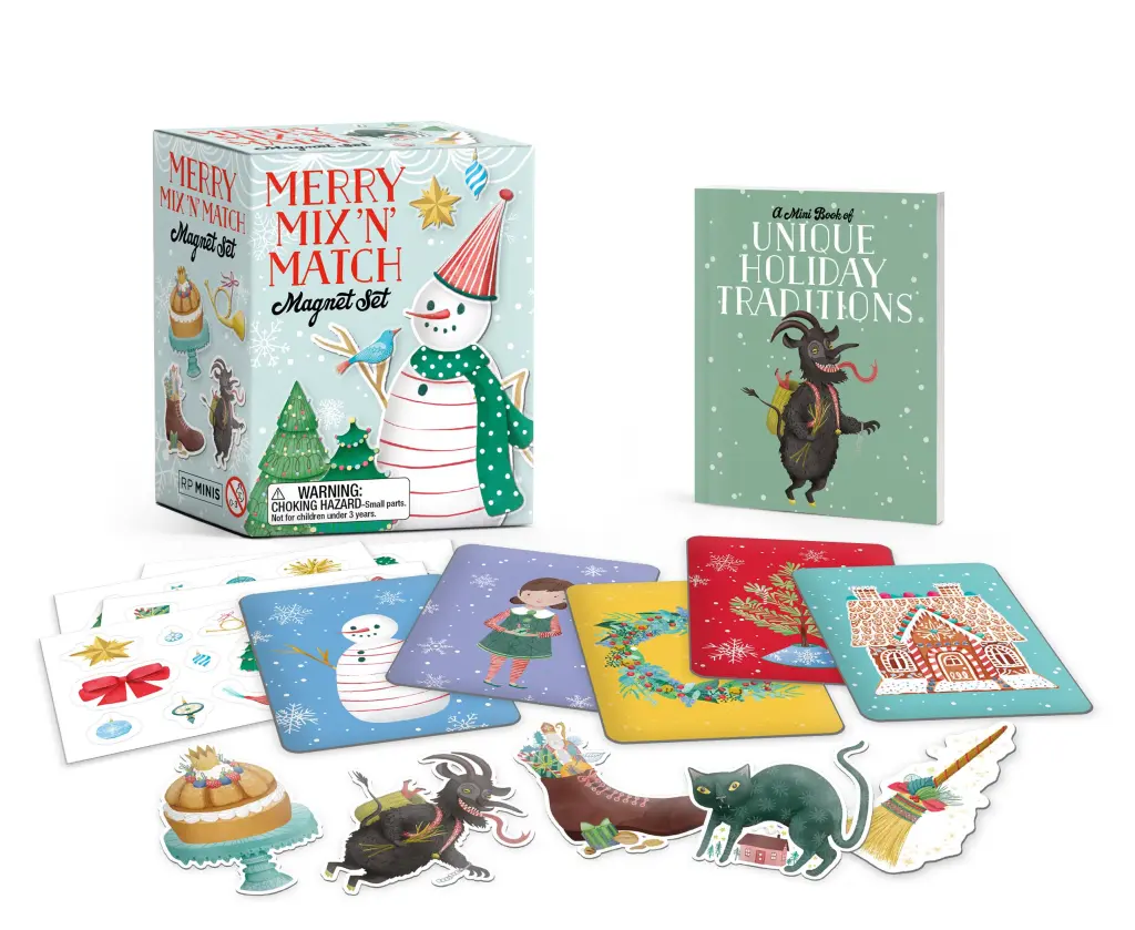 MERRY MIX N MATCH MAGNET SET