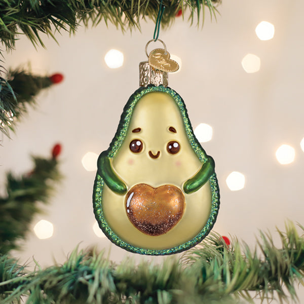 OWC ORNAMENT - HAPPY AVOCADO