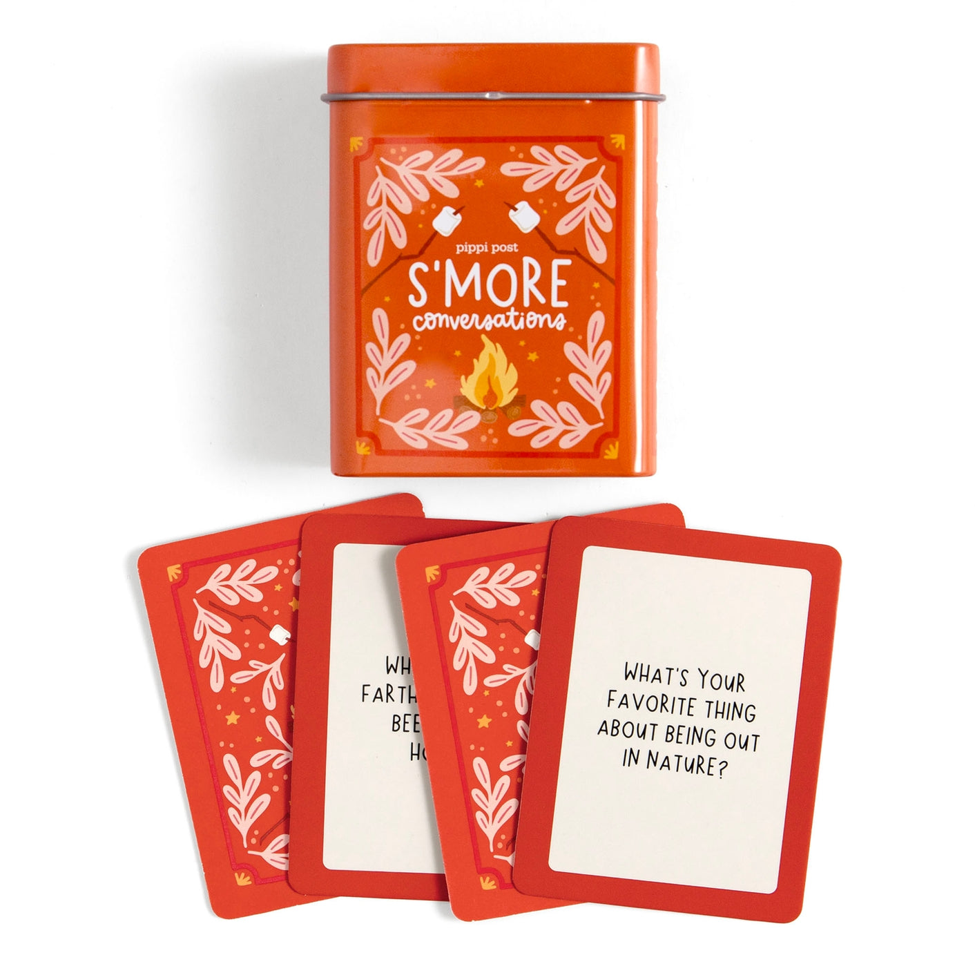 S'MORE NATURE CONVERSATION CARDS IN A TIN