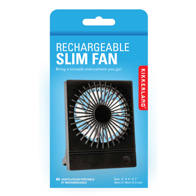 RECHARGEABLE SLIM FAN
