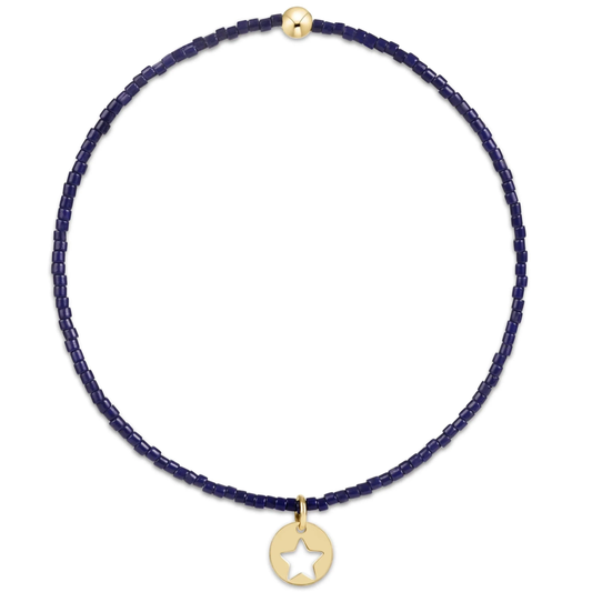 HOPE CLASSIC BRACELET - STAR SMALL GOLD DISC