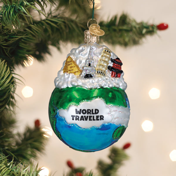 OWC ORNAMENT - WORLD TRAVELER