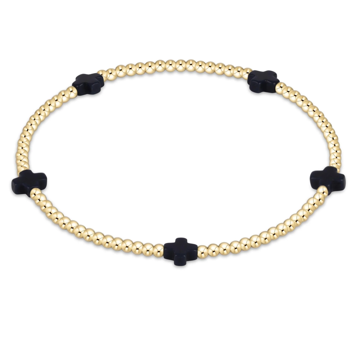SIGNATURE CROSS SMALL BRACELET 2MM
