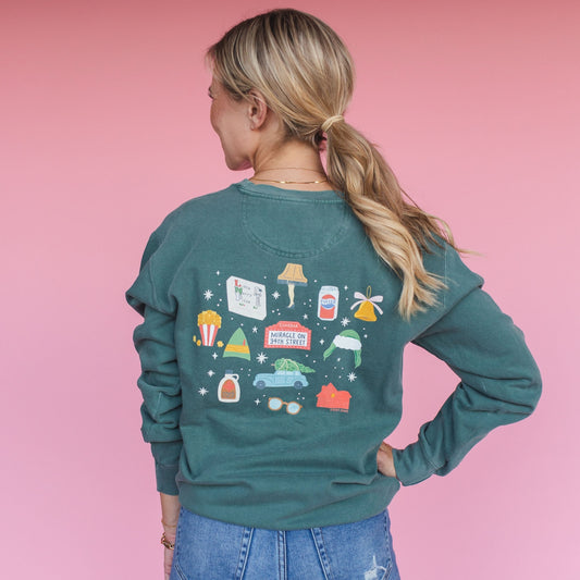 CHRISTMAS MOVIE CONNOISSEUR SWEATSHIRT