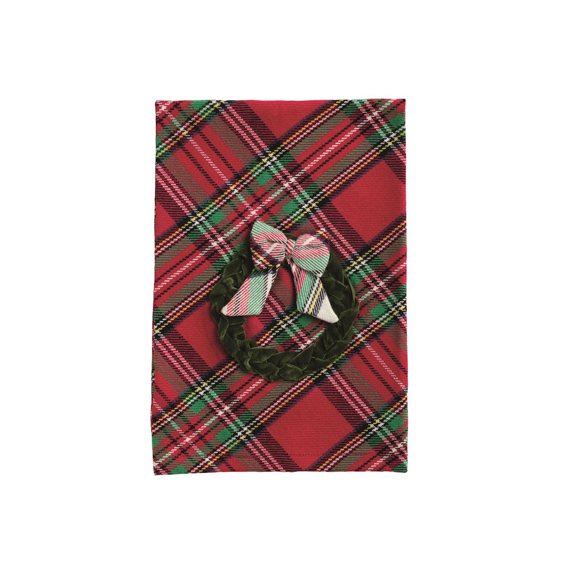 TARTAN VELVET RIBBON TOWELS
