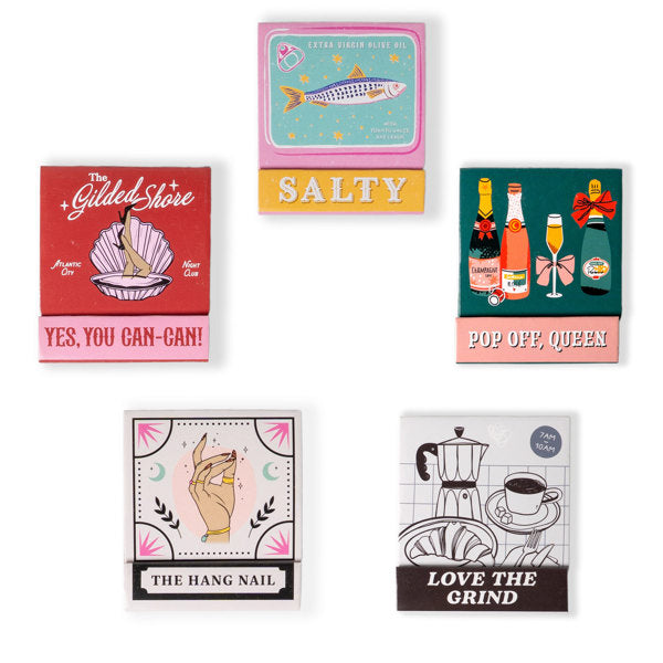 CRUSH ON A TEAR MATCHBOOK NAIL FILES