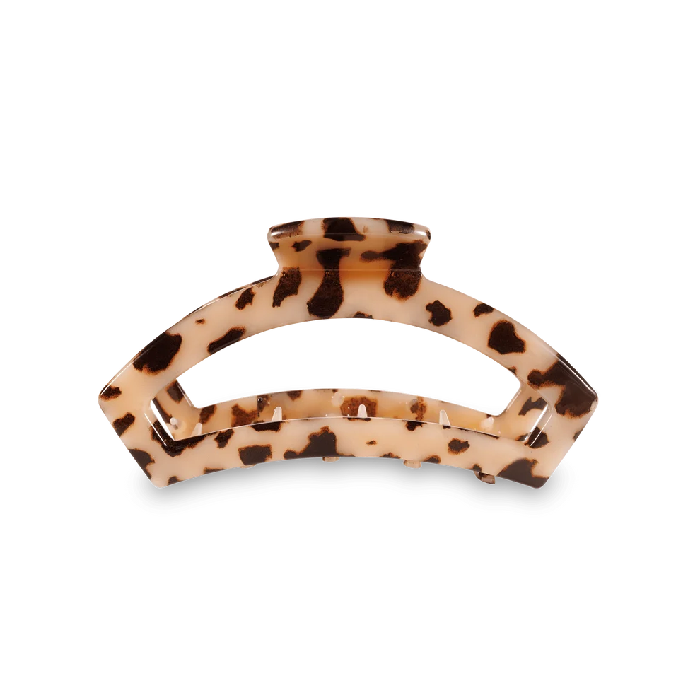 TELETIES OPEN HAIR CLIP - BLONDE TORTOISE - Pharm Favorites by Economy Pharmacy